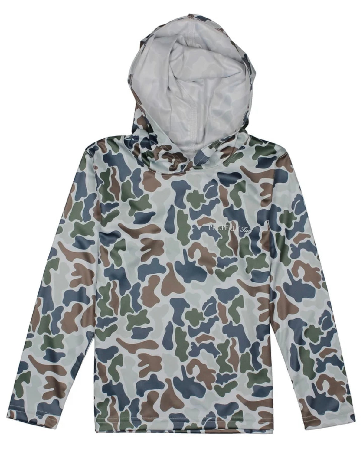 Boys Sportsman Performance Hoodie Terra Camo