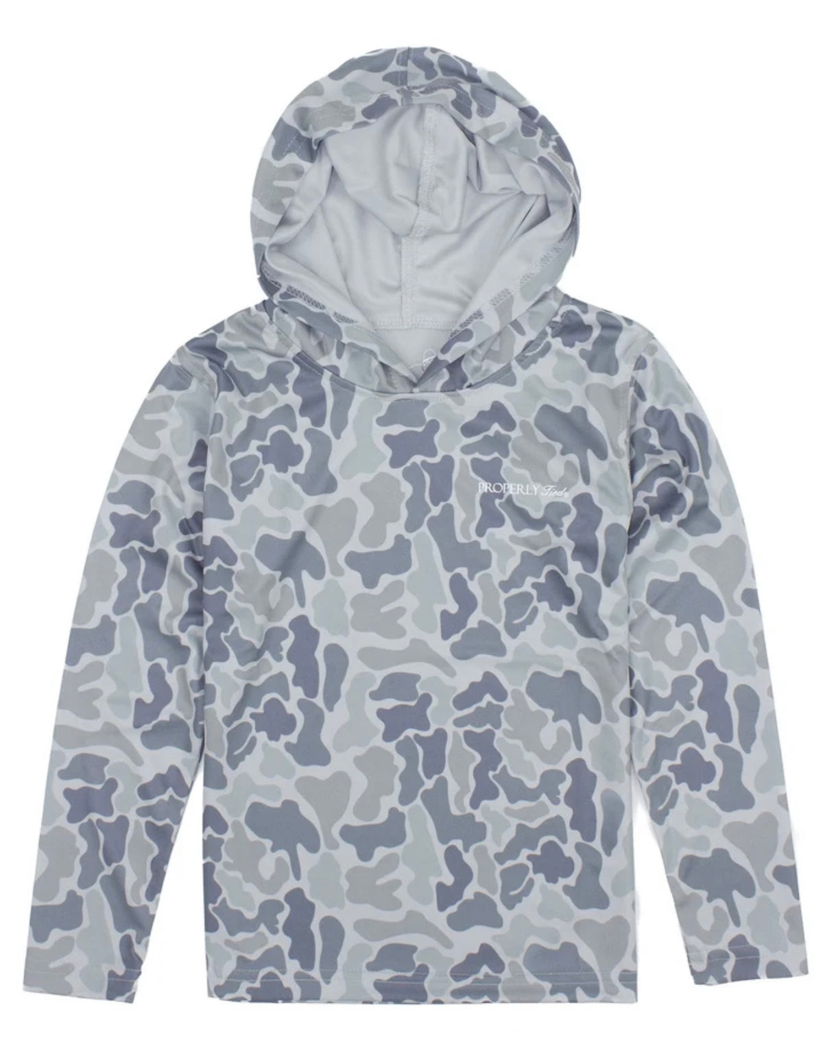 Boys Sportsman Performance Hoodie Polar Camo