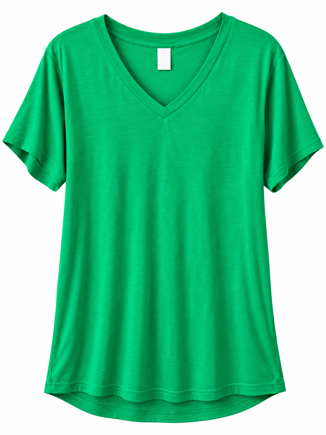 Soft V-Neck Short Sleeve