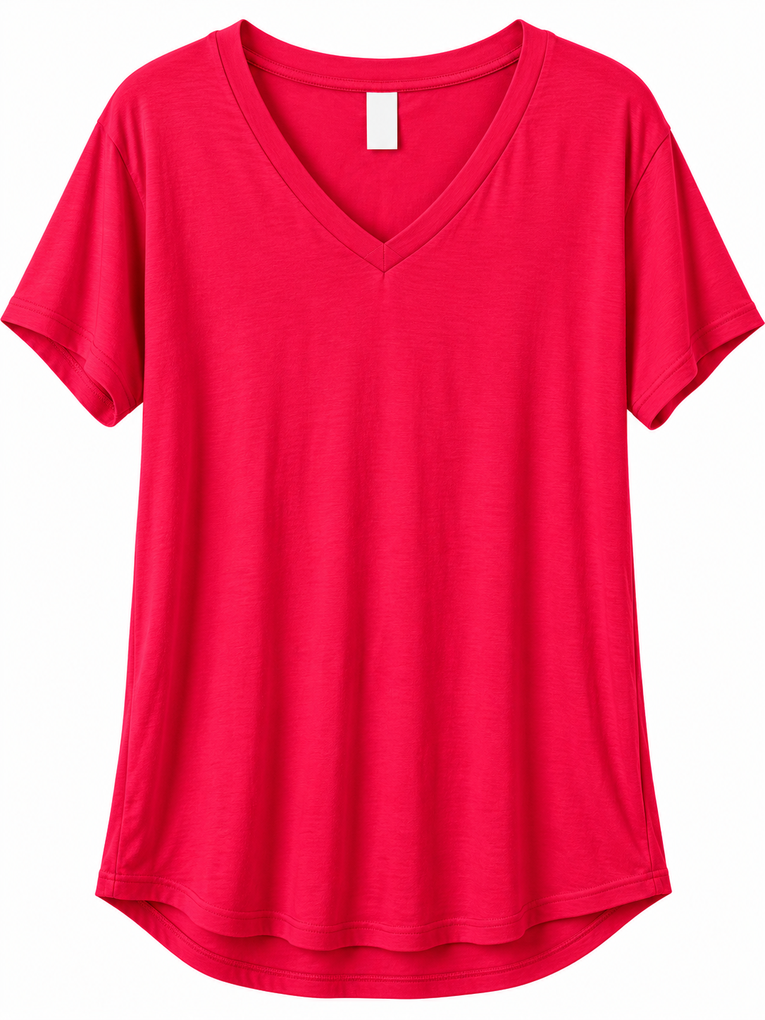 Soft V-Neck Short Sleeve