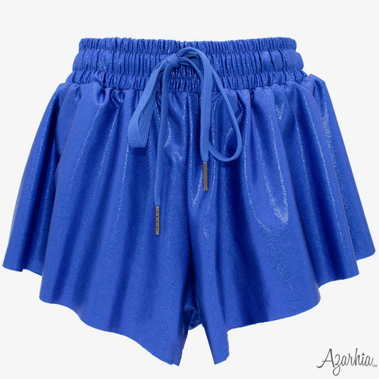 Shimmer Butterfly Short in Royal