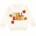 Load image into Gallery viewer, Girls Fall Babe Patch Long Sleeve Sweatshirt
