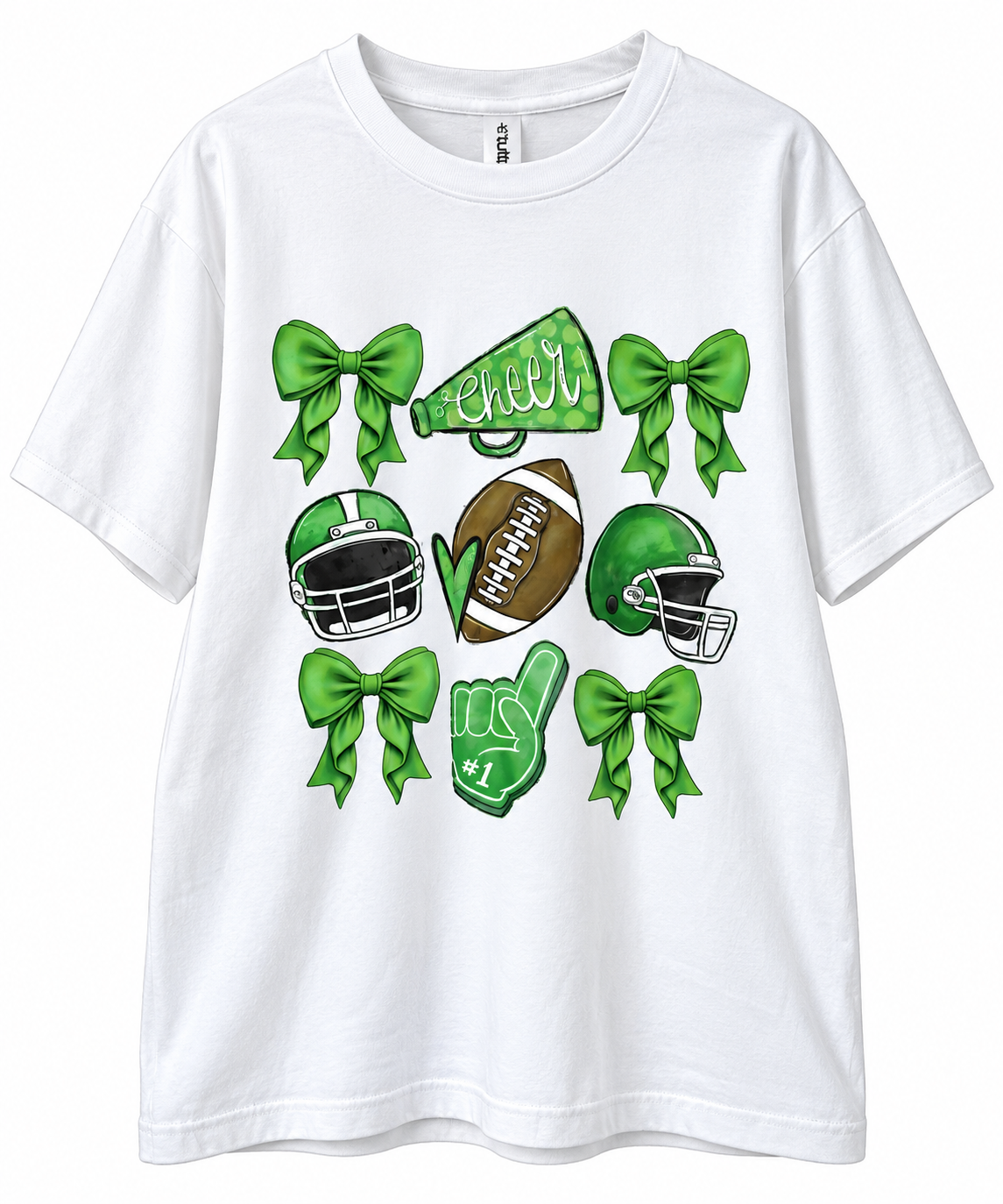 Green Bow Gameday Graphic Tee