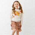 Load image into Gallery viewer, Girls Fall Babe Patch Long Sleeve Sweatshirt

