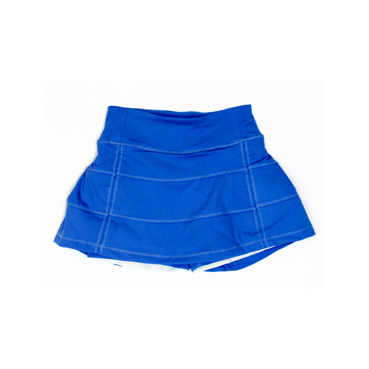 Blue Tiered Skort