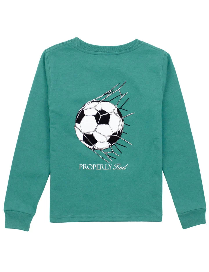 Boys Goal LS Teal