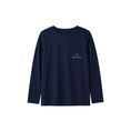 Load image into Gallery viewer, Boys Performance Tee LS First Down River Blue
