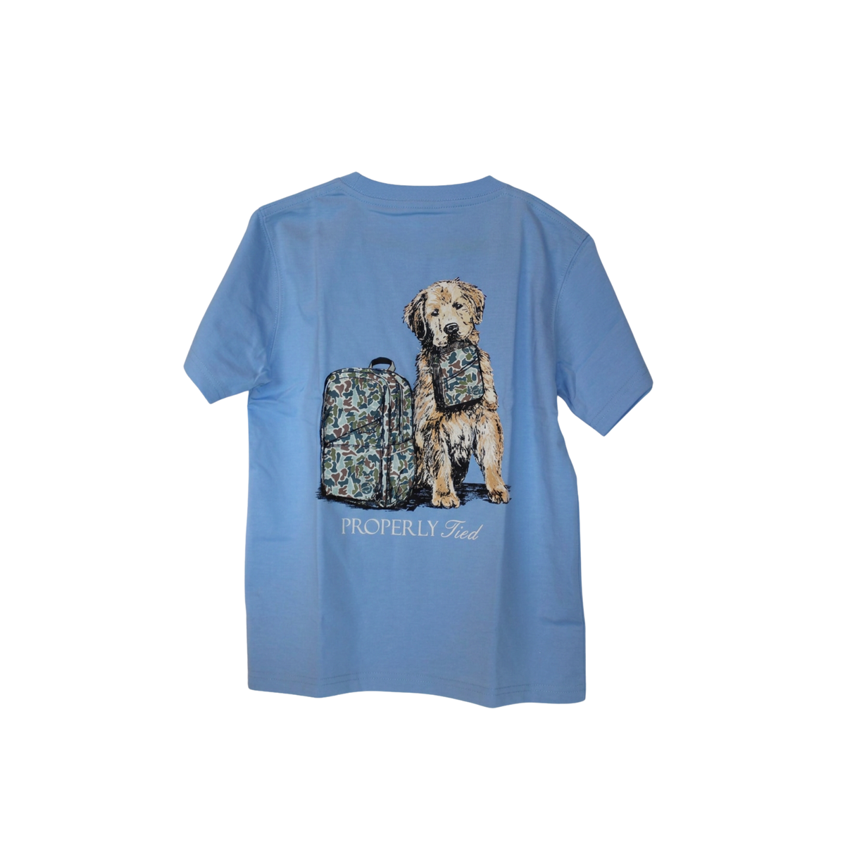 Boys Study Buddy SS Light Blue