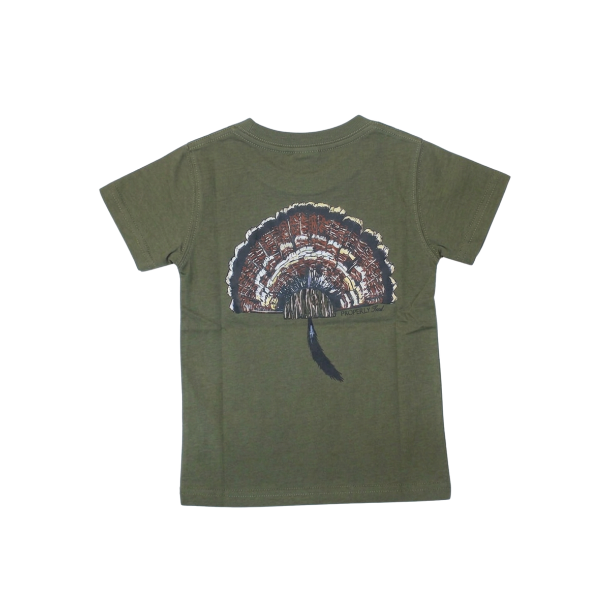 Boys Turkey Mount SS Olive