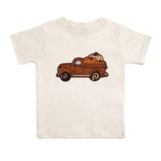 Fall Truck Patch Short Sleeve T-Shirt