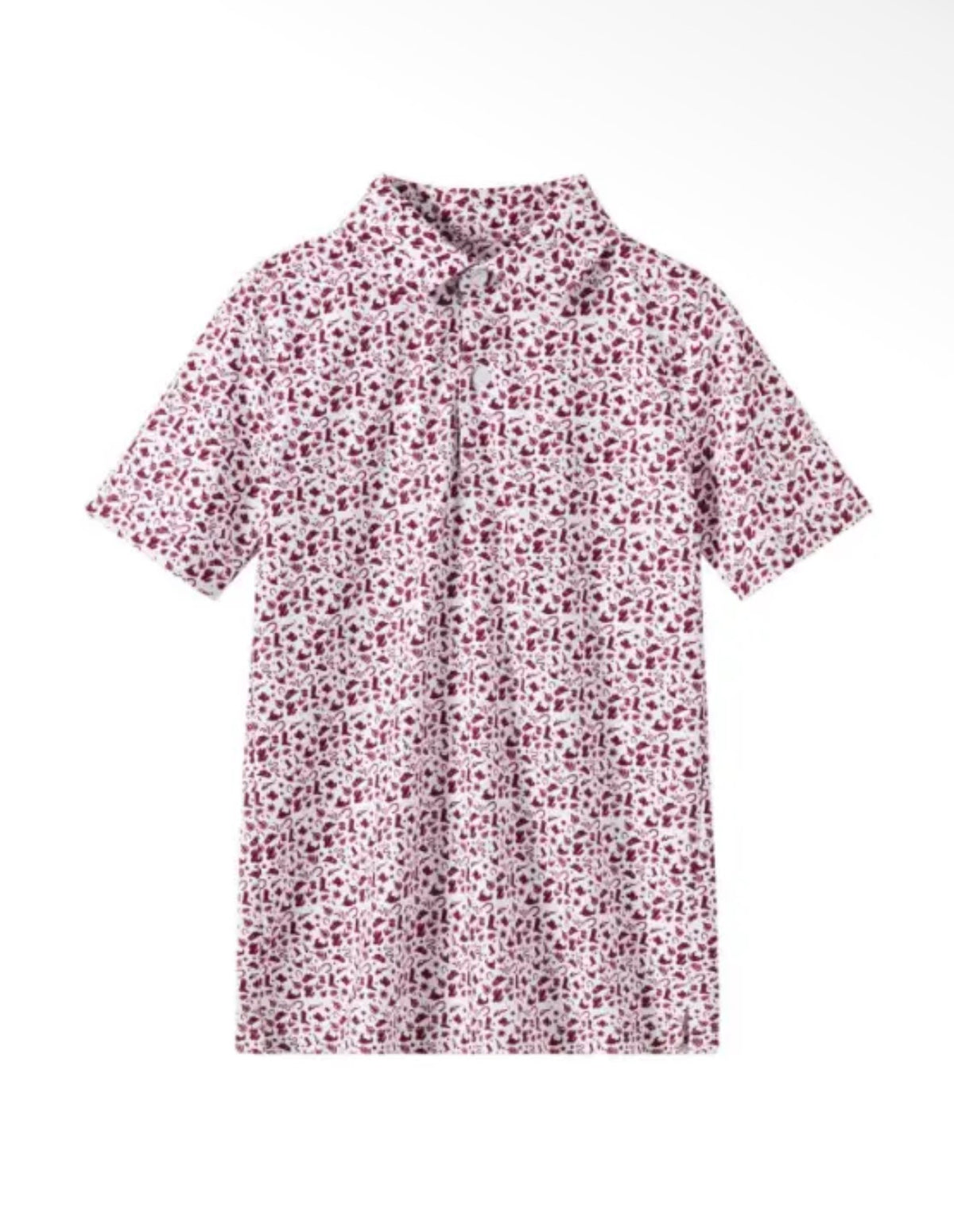 Kids Polo Shirt - Come and Take It - Maroon