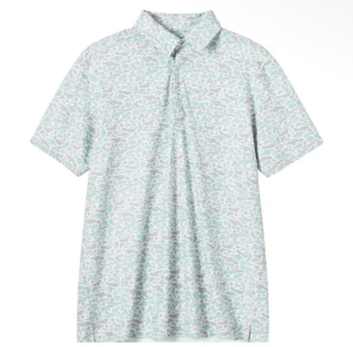 Men's Performance Polo Shirt - Marsh Camp