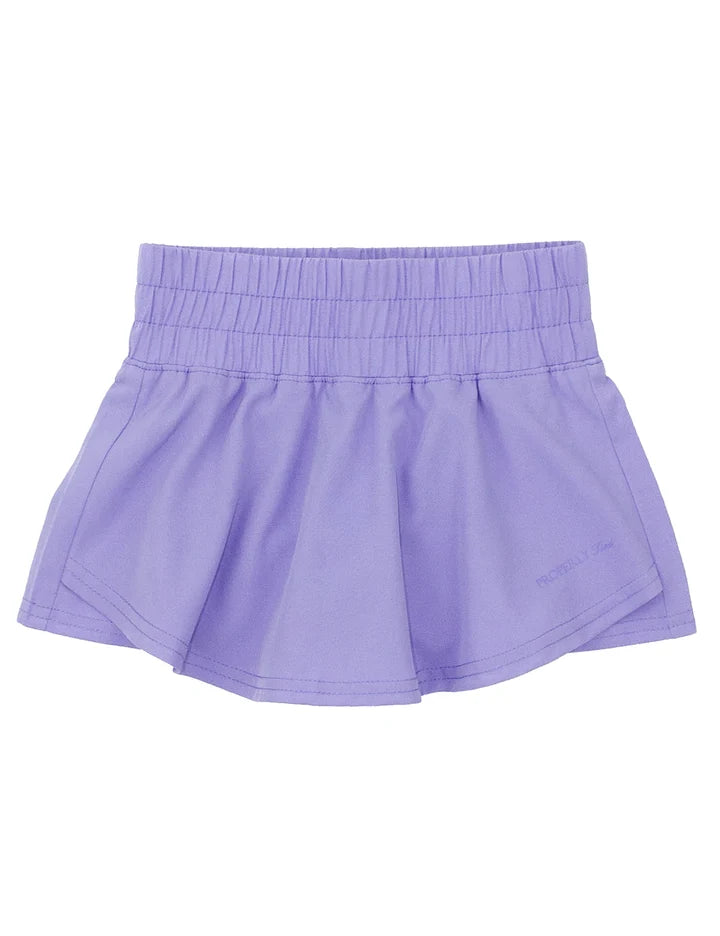 Girls Court Skort Lavender