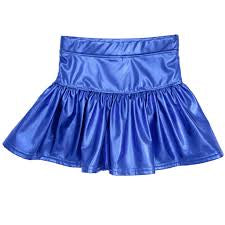Metallic Royal Skorts