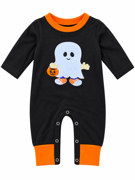 Ghost Trick or Treat Romper