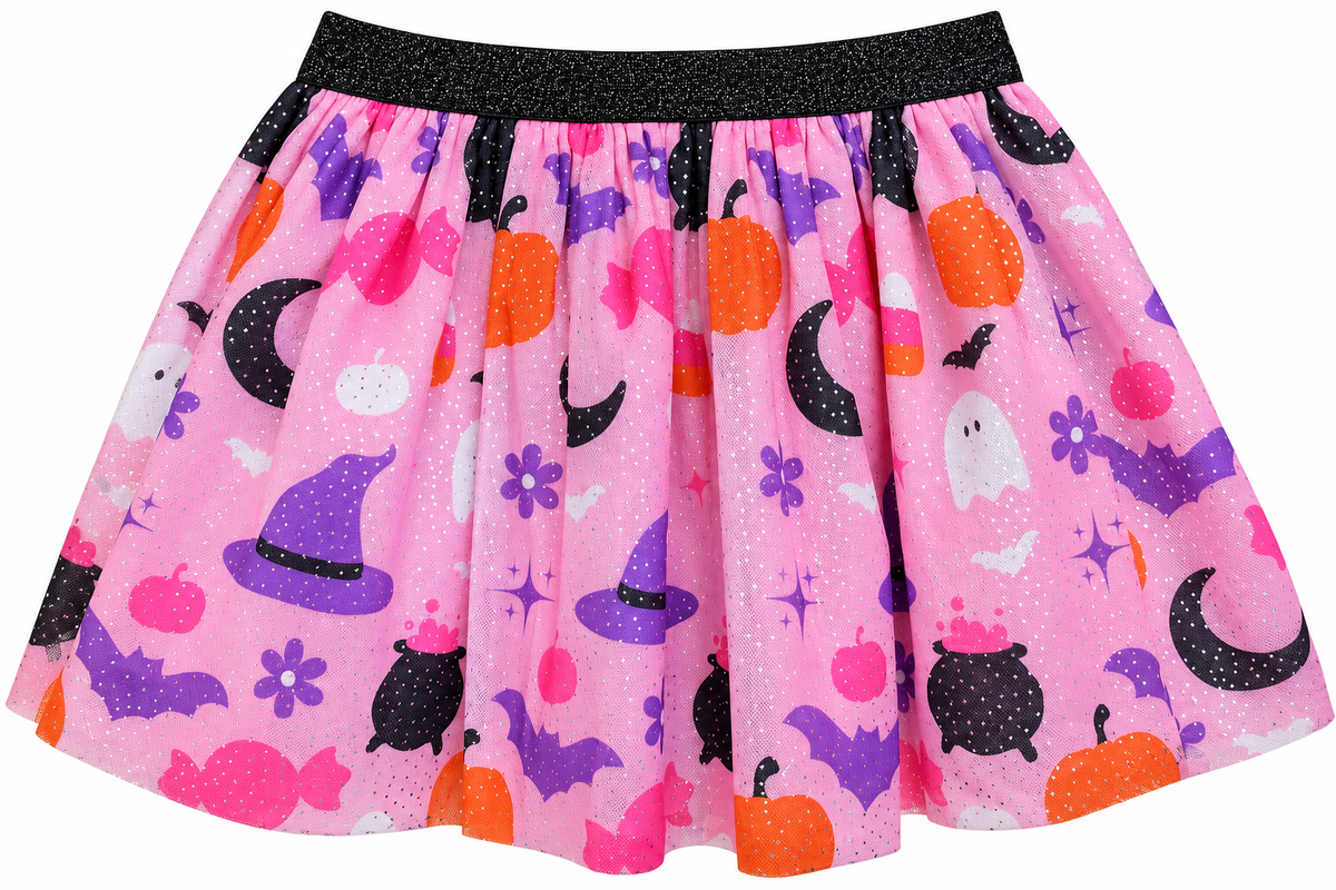 Pink Halloween Tutu Skirt