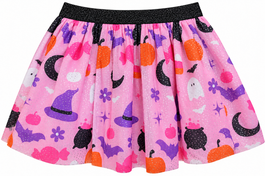 Pink Halloween Tutu Skirt