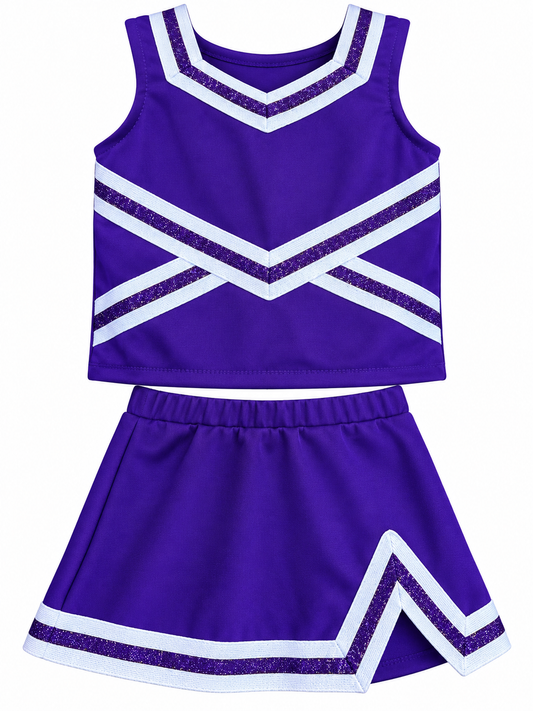 Cheer Suit in Purple Game Day