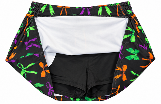 Halloween Bow Skort