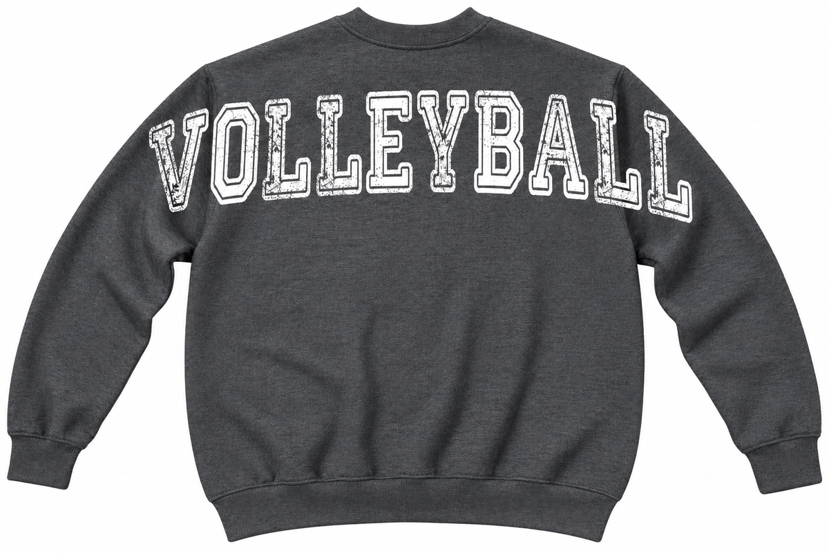 Volleyball Jersey Sweatshirt
