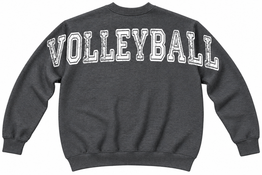 Volleyball Jersey Sweatshirt