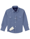 Load image into Gallery viewer, Boys Reeltech Fishery Shirt Dusk Blue
