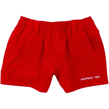 Boys Pintail Short Red