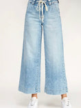 Load image into Gallery viewer, Light High Rise Comfort Trouser Wide Leg Jeans
