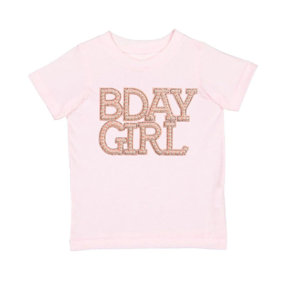 Pearl BDay Girl Patch Short Sleeve T-Shirt