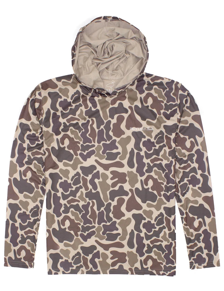 Sportsman Performance Hoodie Vintage Camo