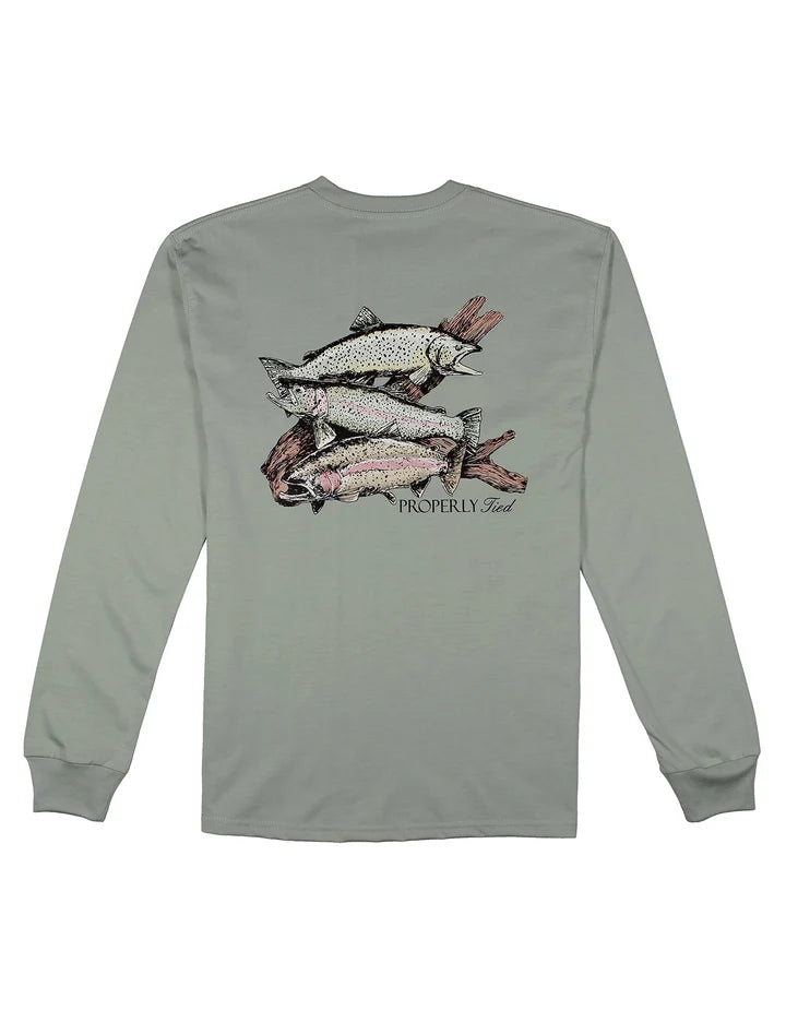 Trout Trio LS Chrome Grey
