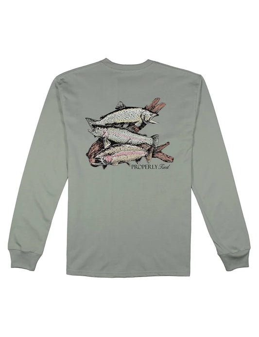 Trout Trio LS Chrome Grey